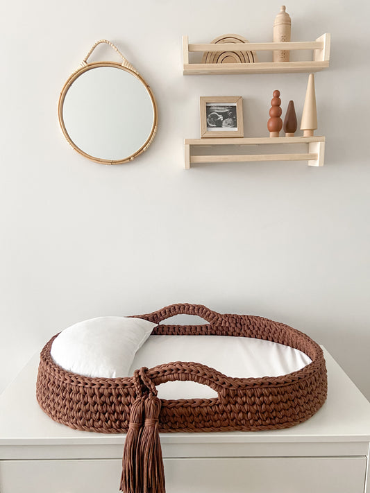Panier à langer taille M (70 cm) marrons