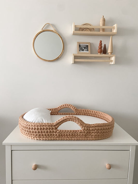 Panier à langer taille M cuivre