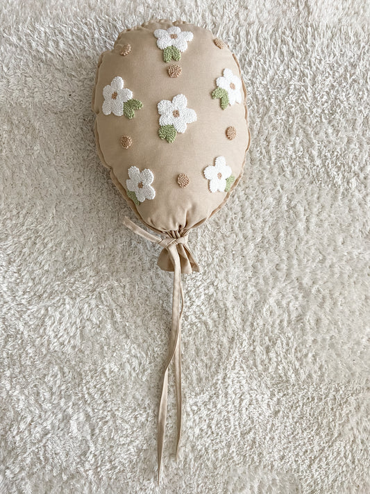 Decorative balloon in “flowers” ​​fabric